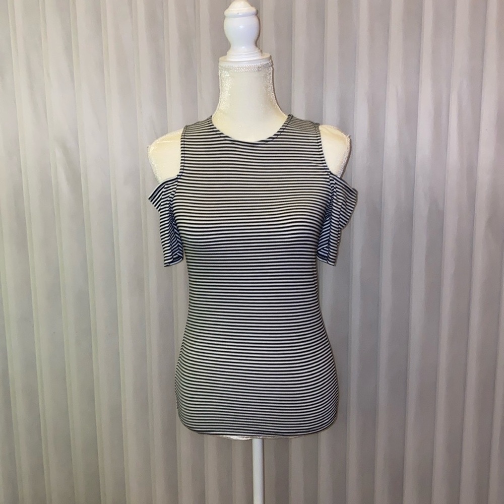 NWT bebe Striped Top